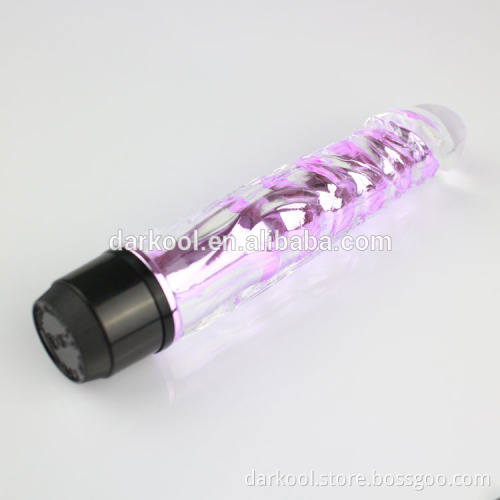 DD-033/High quality powerful waterproof vibrating dildo for women G point vibrator pink